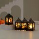 Halloween Portable LED Lantern Creative Jack-o-lantern Night Light Festive Atmosphere Plastic Decorative Ornaments