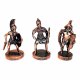 Premium Quality customized gladiator Zinc alloy metal ornaments handicrafts retro  home decoration Spain  souvenirs