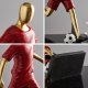 Modern Home Decoration Resin Figure Sculpture Crafts Football Player Ornaments