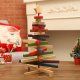 Home Decor Christmas Tree Ornament Christmas Wooden Tree Christmas Solid Wooden Tree