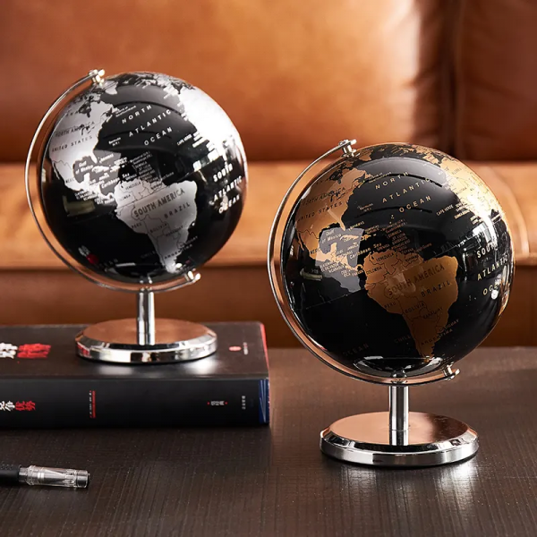 World Globe Constellation Map Globe for Home Table Desk Ornaments Christmas Gift Office Home decoration accessories