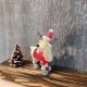 New Cute Resin Reindeer Couple Christmas Ornaments Stylish Animal Figurine for Home Desktop or Garden Outdoor Usage  Sculpture