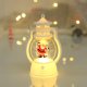 New Christmas Decoration Wind Lamp Lights Small Lamp Nightlight LED Electronic Candle Creative Ornaments Christmas Decorations